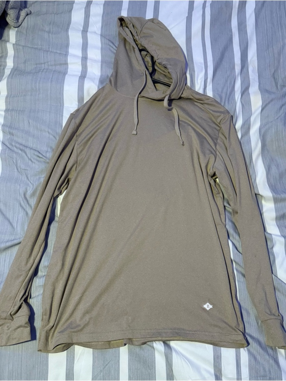 BURLEBO Men's Lightweight Performance Hoodie